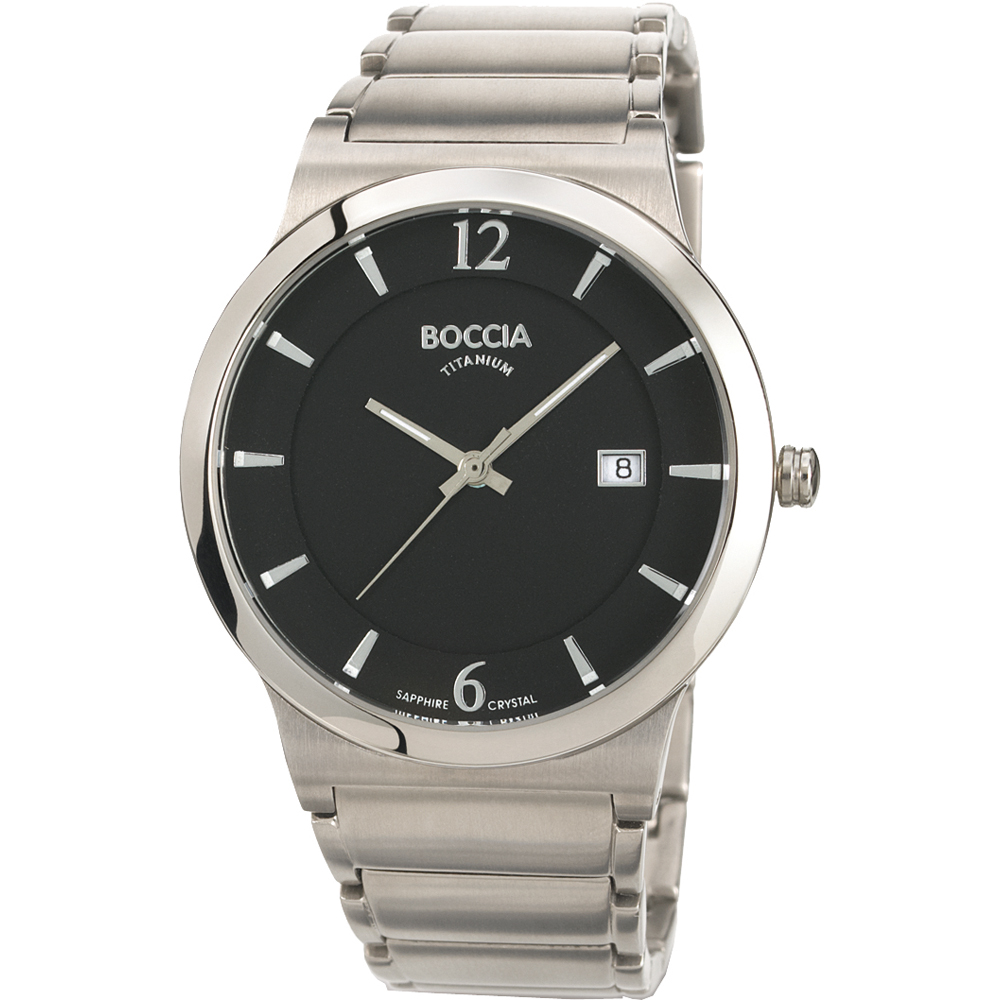 Boccia Watch Time 3 hands 3565-02 3565-02