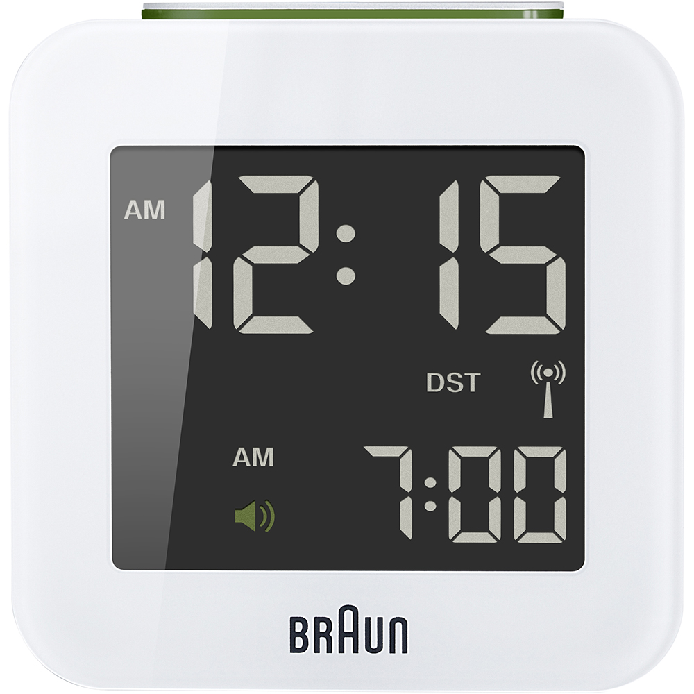 Braun BNC008WHWH Digital Alarm Clock Uhr