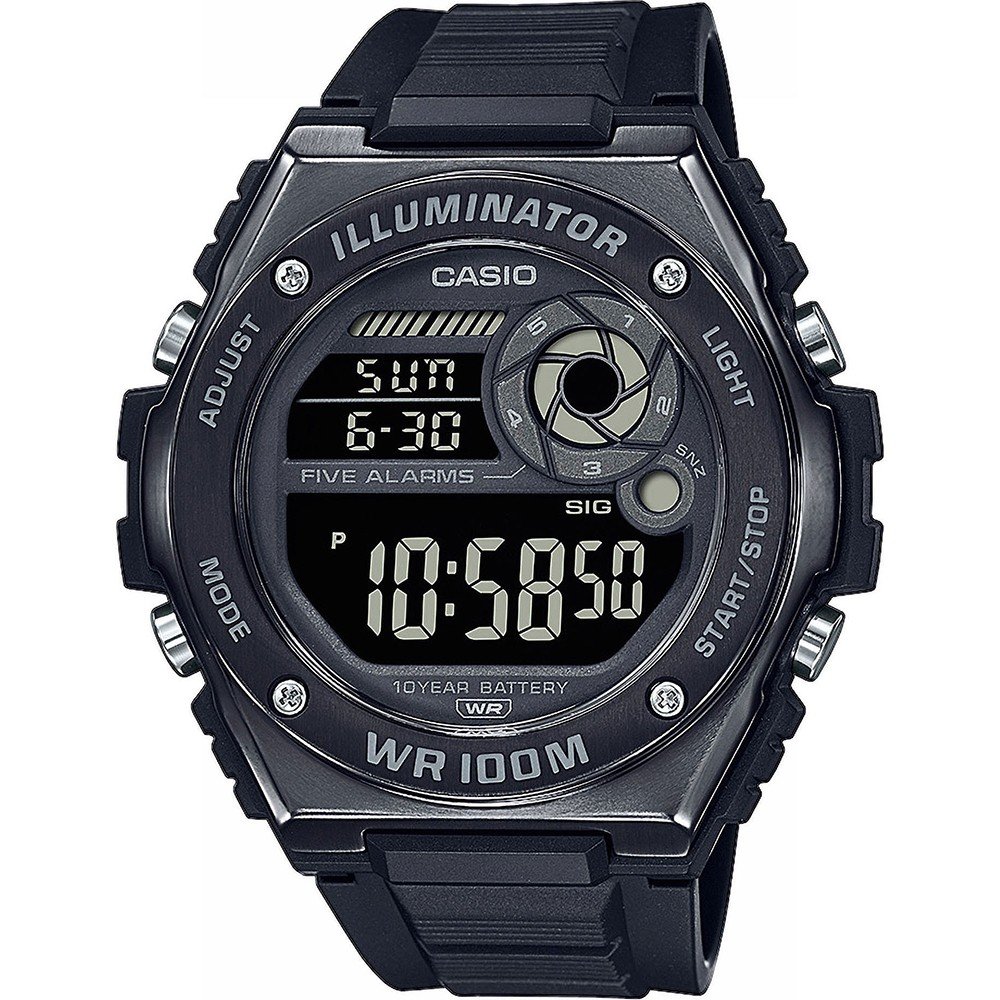 Casio Collection MWD-100HB-1BVEF Metal covered Uhr