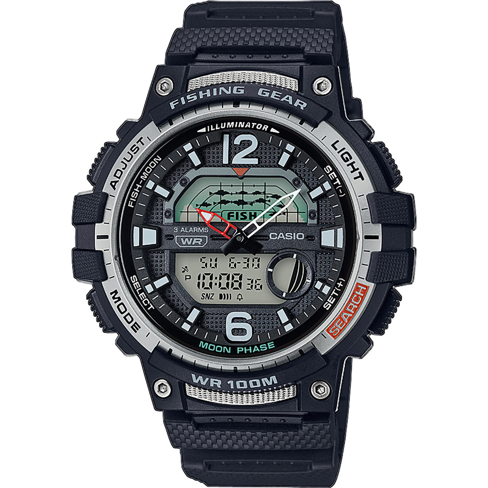 Casio Collection WSC-1250H-1AVEF Fish Finder Uhr