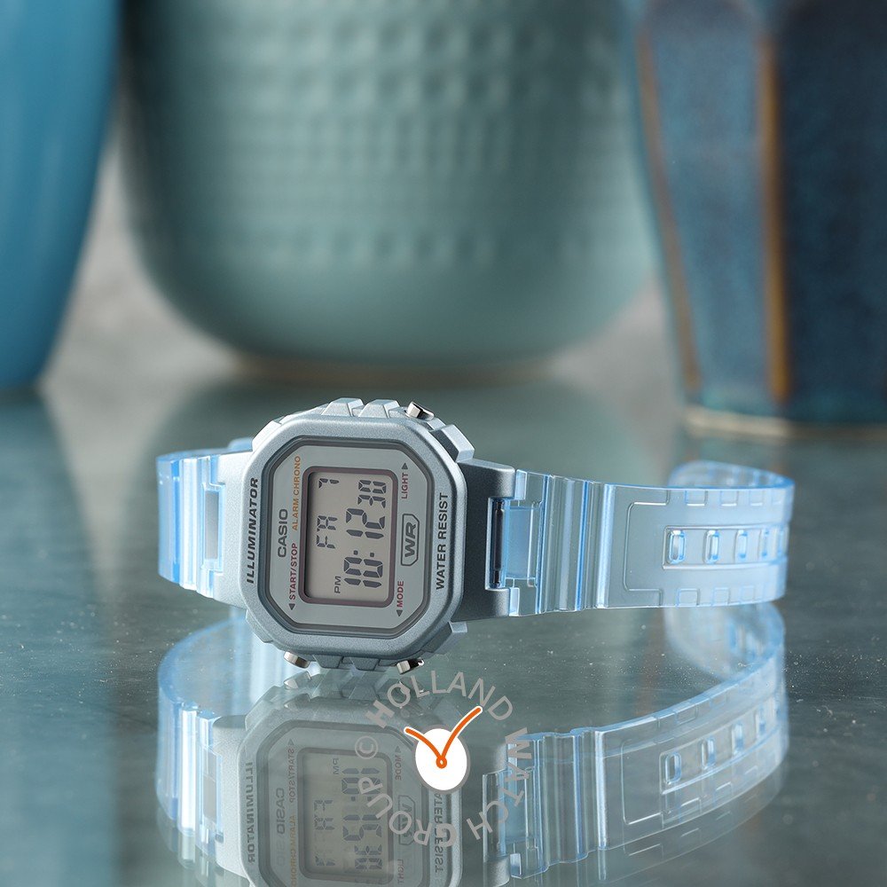 • LA-20WHS-2AEF Casio EAN: Collection 4549526345487 transparent Vintage Uhr •