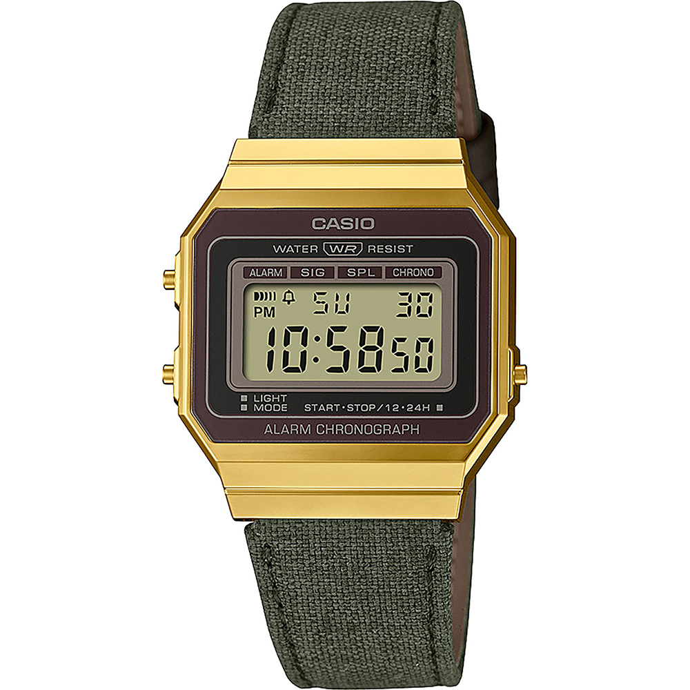 Casio Vintage A700WEGL-3AEF New Slim Vintage Uhr