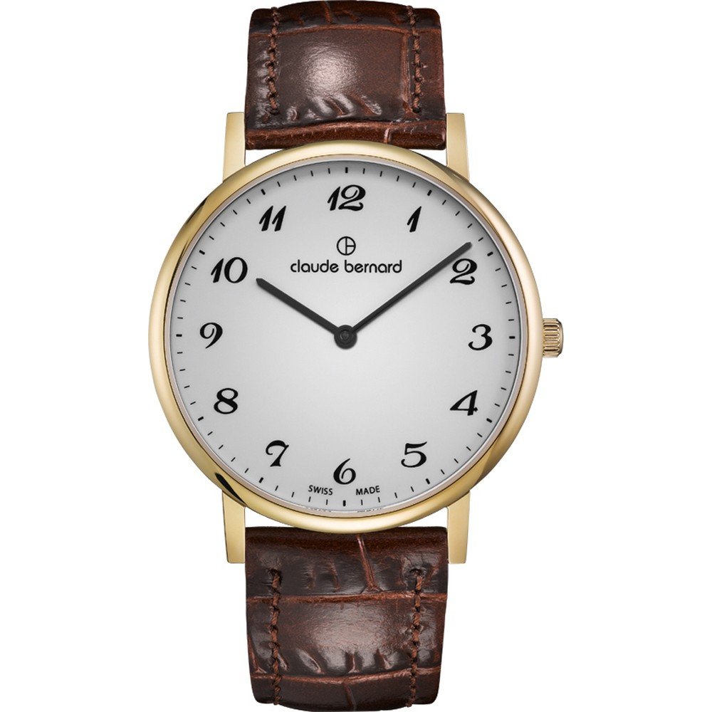 Claude Bernard 20214-37J-BB Classic design Uhr