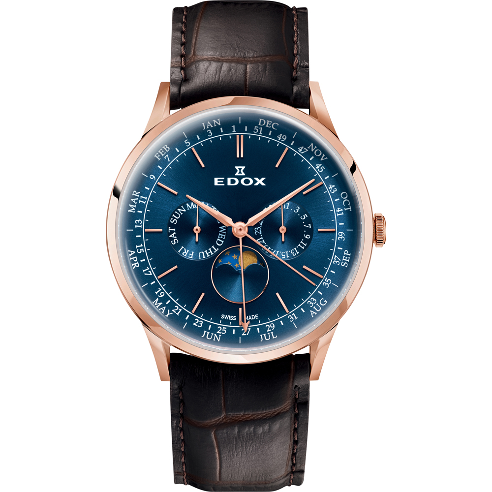 Edox Les Vauberts 40101-37RC-BUIR Uhr