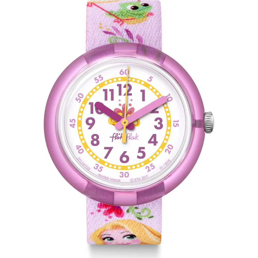 Flik Flak FLNP028 Disney Rapunzel Uhr