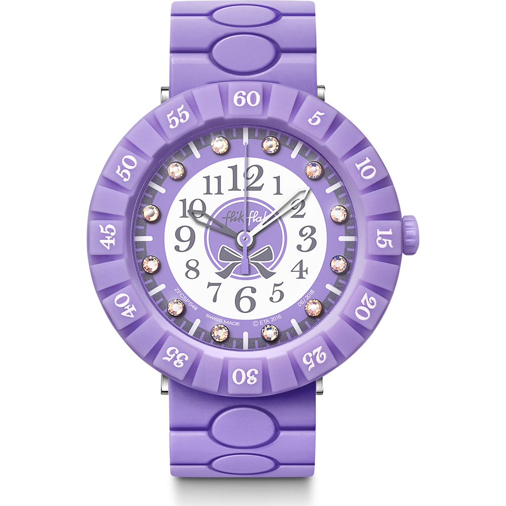 Flik Flak 7+ Power Time FCSP049 Pretty Lilac Uhr