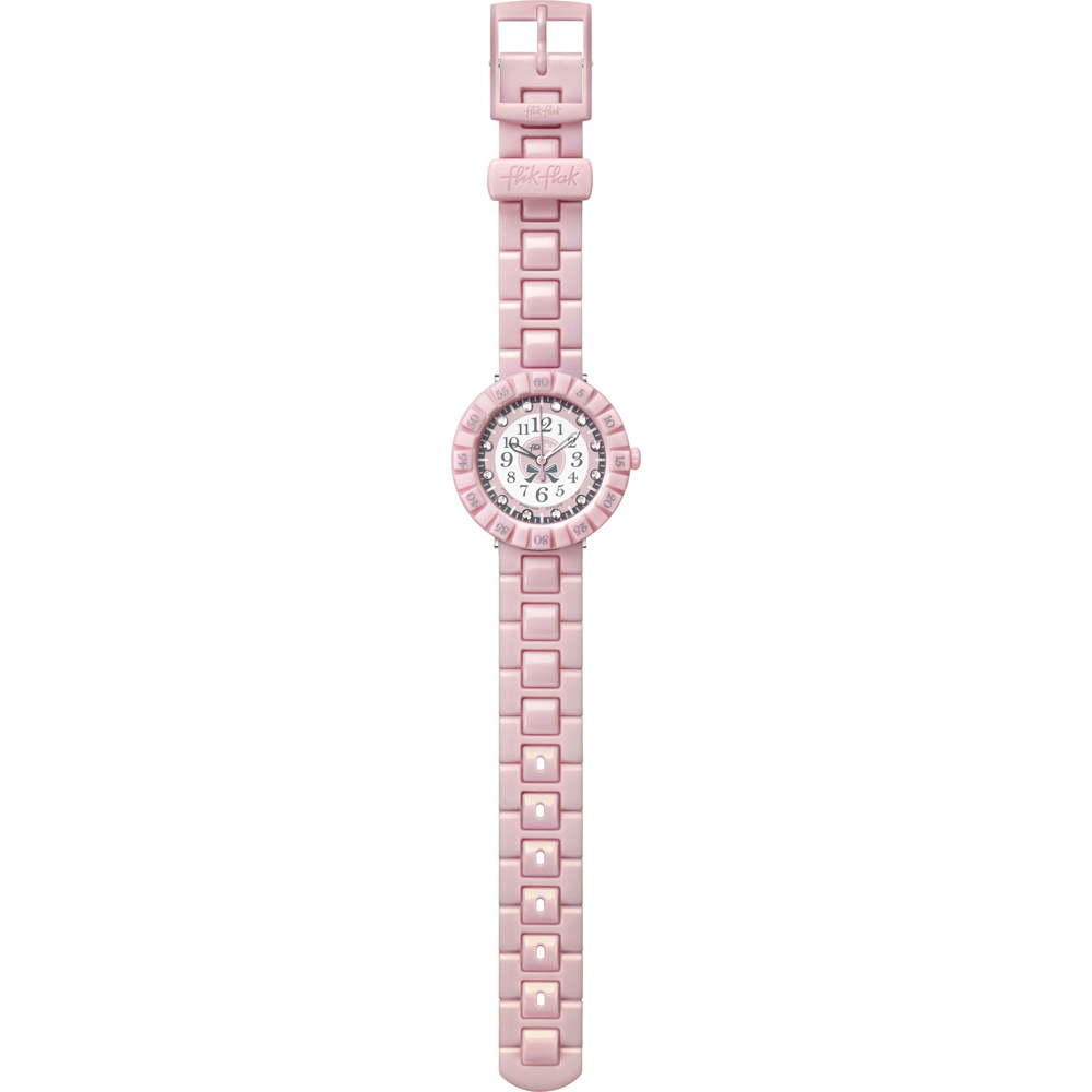 Flik Flak 7+ Power Time FCSP047 Pretty Rose Uhr