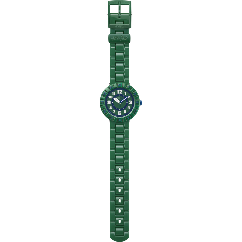 Flik Flak 7+ Power Time FCSP039 Seriously Green Uhr