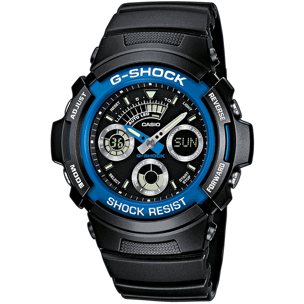 G-Shock Classic Style AW-591-2AER Speed Shifter Uhr