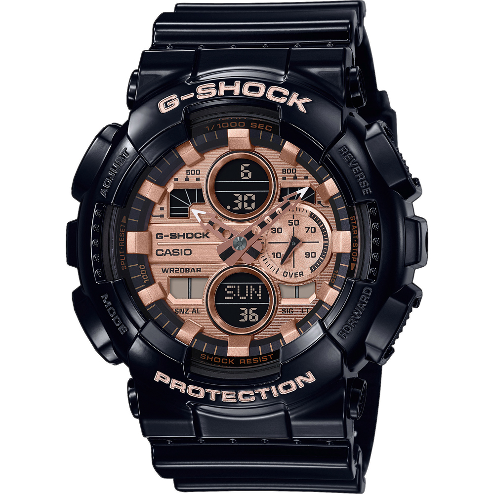 G-Shock Classic Style GA-140GB-1A2ER Ana-Digi - Garrish Black Uhr