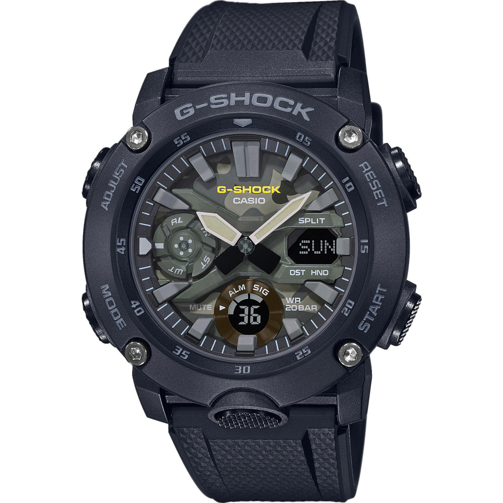 G-Shock Classic Style GA-2000SU-1AER Carbon Core Uhr