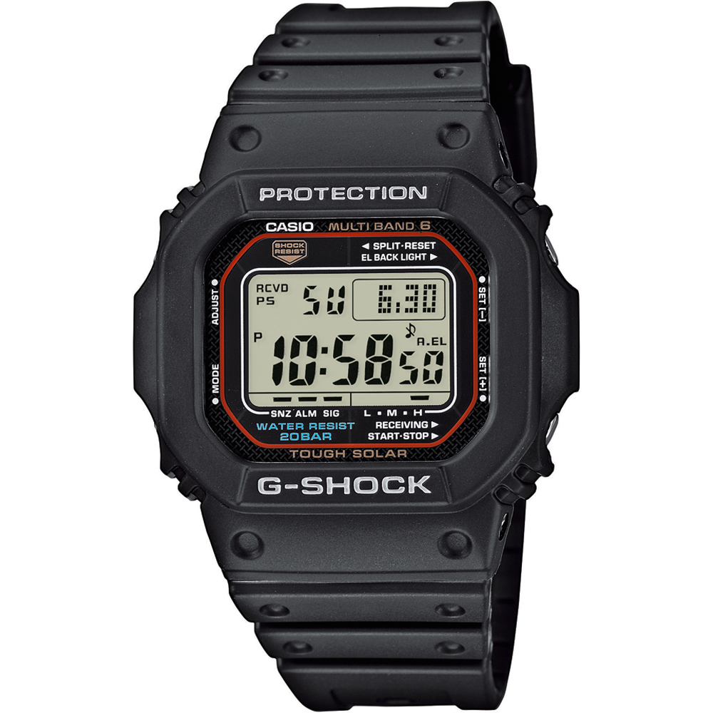 G-Shock Classic Style GW-M5610-1ER Solar Waveceptor Uhr
