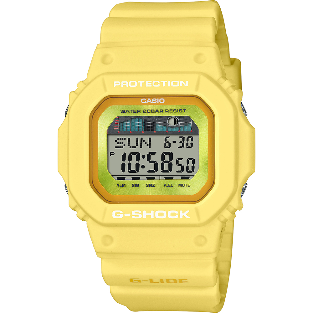 G-Shock Classic Style GLX-5600RT-9ER G-Lide - Surfboard Uhr