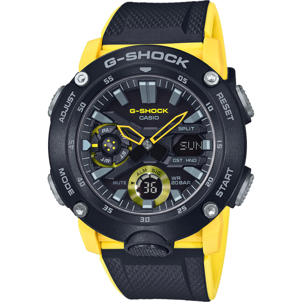 G-Shock Classic Style GA-2000-1A9ER Carbon Core Uhr