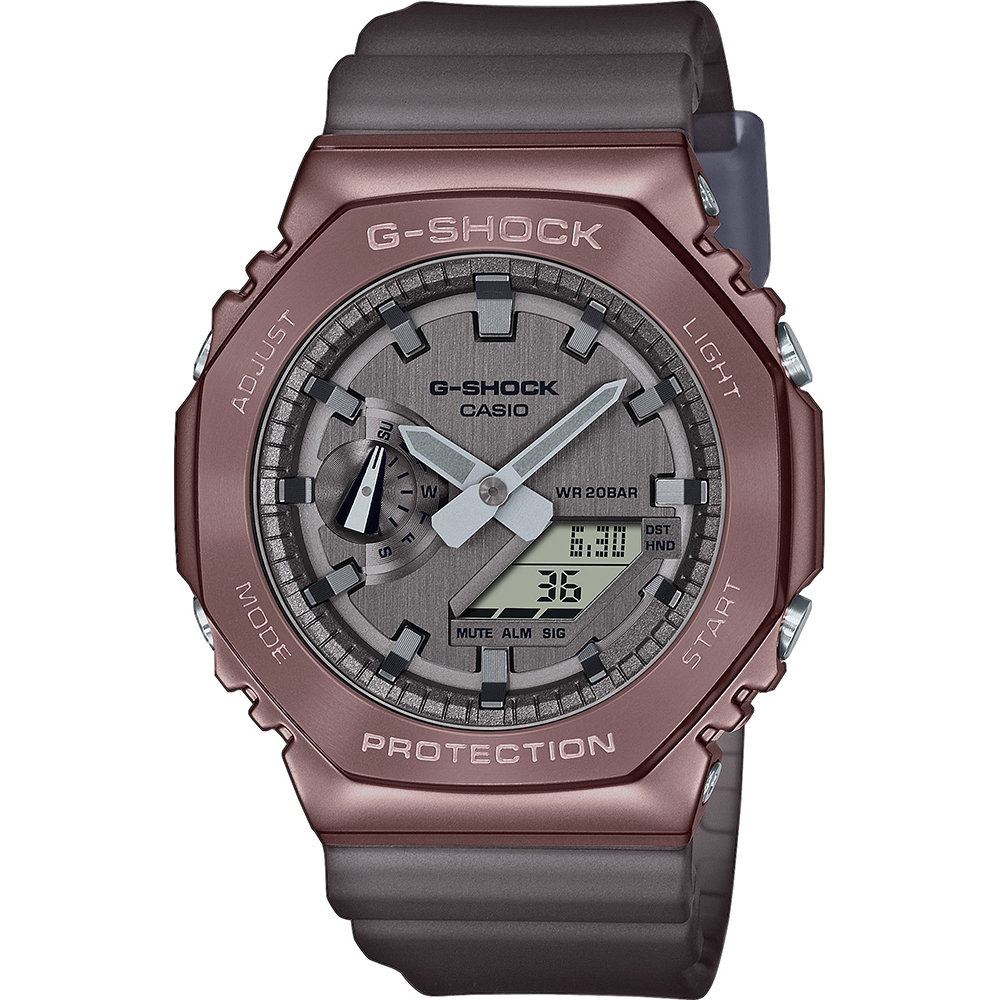 G-Shock Classic Style GM-2100MF-5AER Night fog Metal Covered Uhr