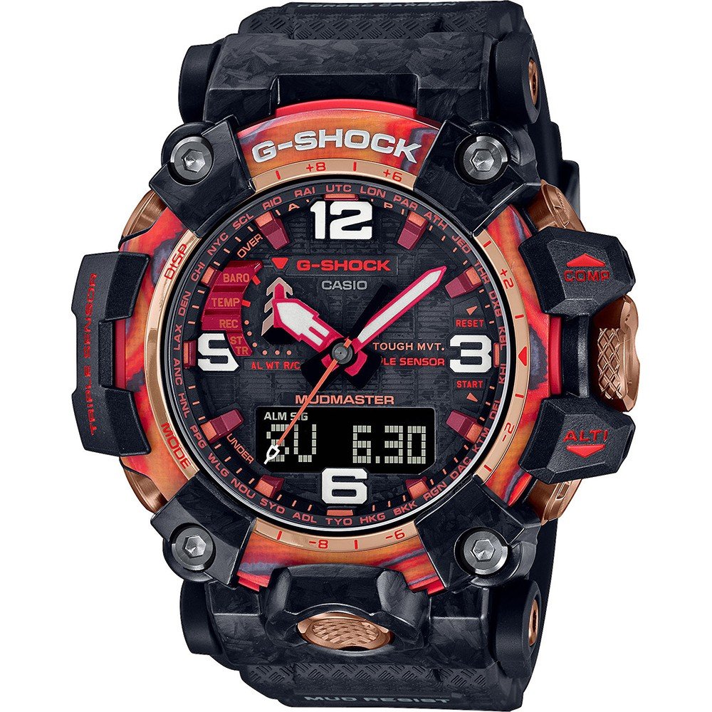 G-Shock Mudmaster GWG-2040FR-1AER Flare Red 40th Anniversary Edition Uhr