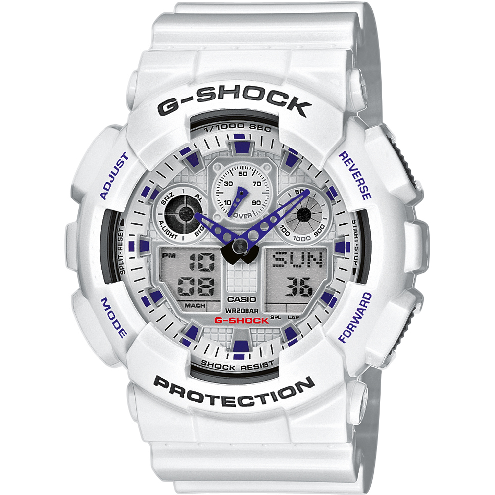 G-Shock Classic Style GA-100A-7AER Uhr