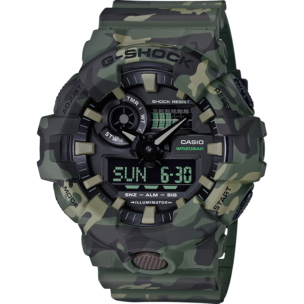 G-Shock Classic Style GA-700CM-3AER Camouflage Uhr