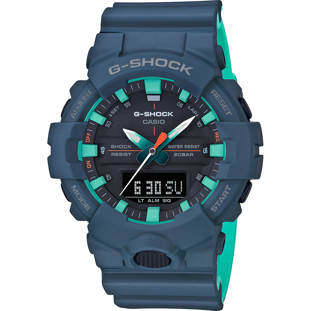 G-Shock Classic Style GA-800CC-2A Crazy Colors Uhr