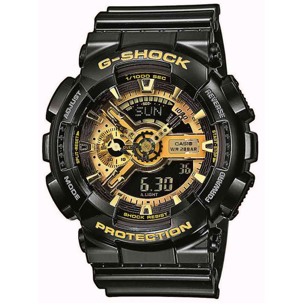 G-Shock Classic Style GA-110GB-1AER Garish Black Uhr