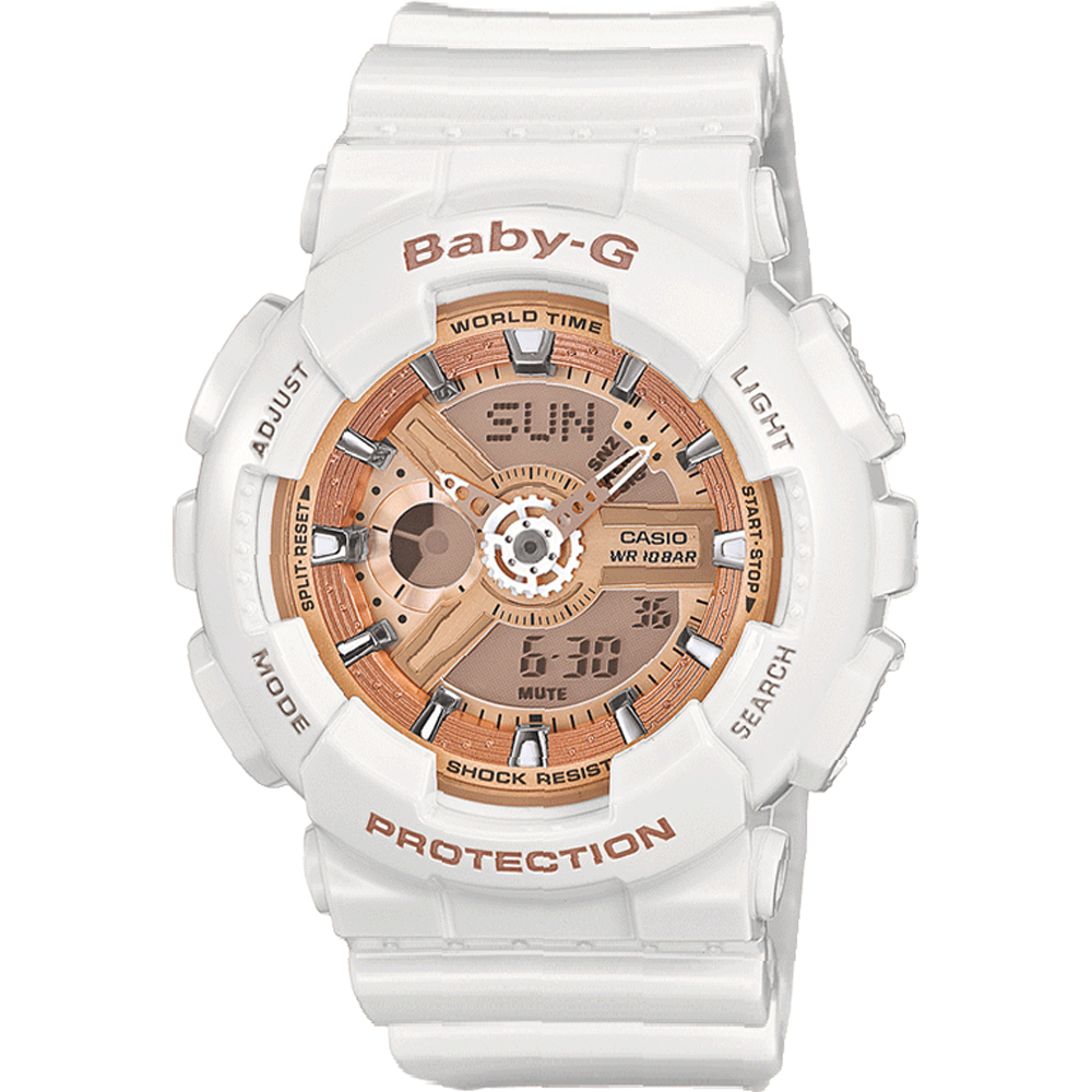 G-Shock Baby-G BA-110-7A1ER Baby-G - Garrish Rose Uhr