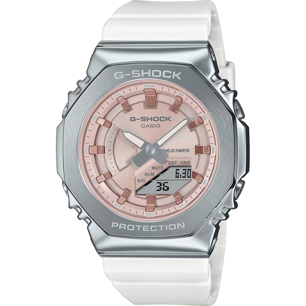 G-Shock Classic Style GM-S2100WS-7AER Metal Covered - CasiOak Lady Uhr