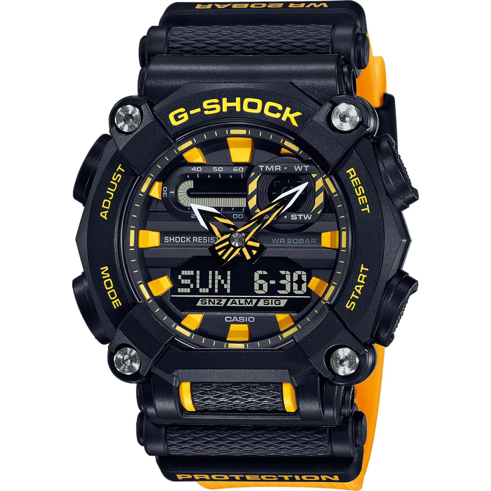 G-Shock Classic Style GA-900A-1A9ER Heavy duty Uhr