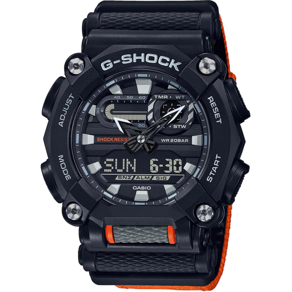 G-Shock Classic Style GA-900C-1A4ER Heavy duty Uhr