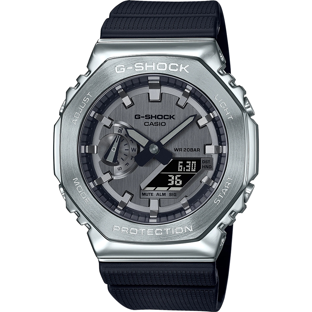 G-Shock G-Metal GM-2100-1AER Metal Covered CasiOak Uhr