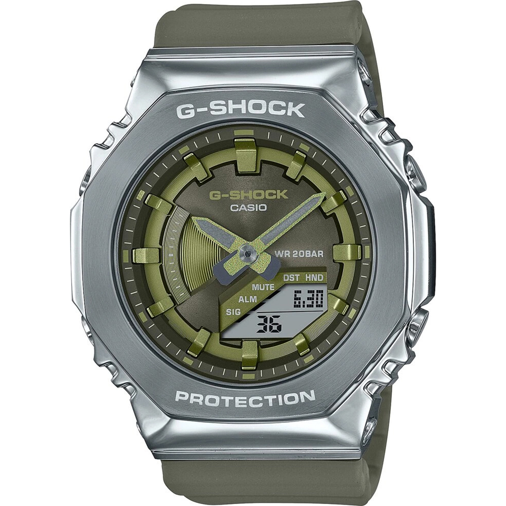 G-Shock G-Metal GM-S2100-3AER Metal Covered - CasiOak Lady Uhr