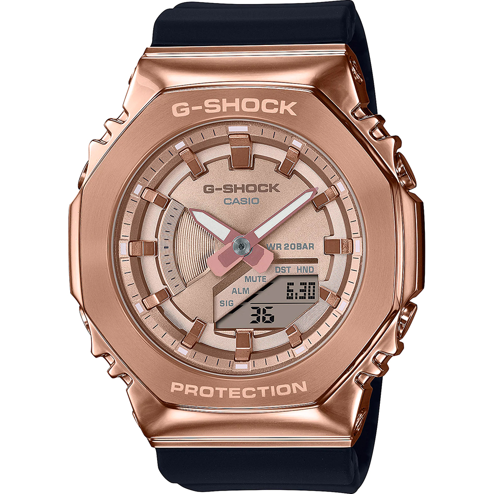 G-Shock G-Metal GM-S2100PG-1A4ER Metal Covered - CasiOak Lady Uhr