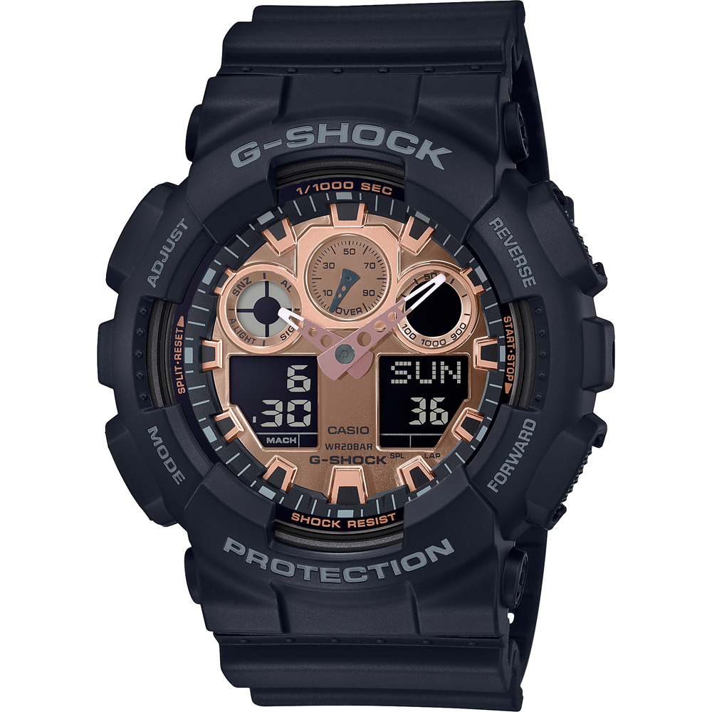 G-Shock Classic Style GA-100MMC-1AER Metallic Mirror Uhr
