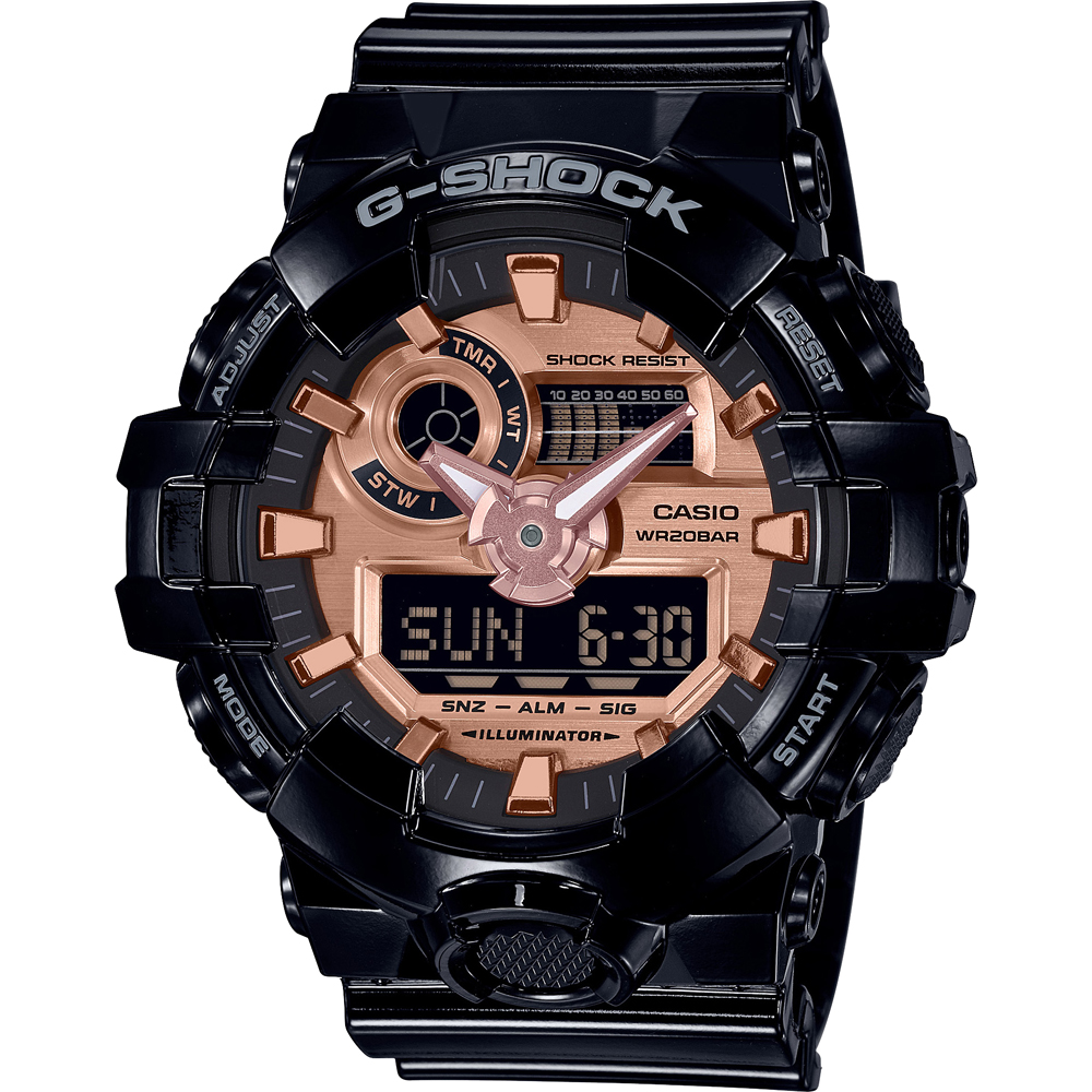 G-Shock Classic Style GA-700MMC-1AER Metallic Mirror Uhr