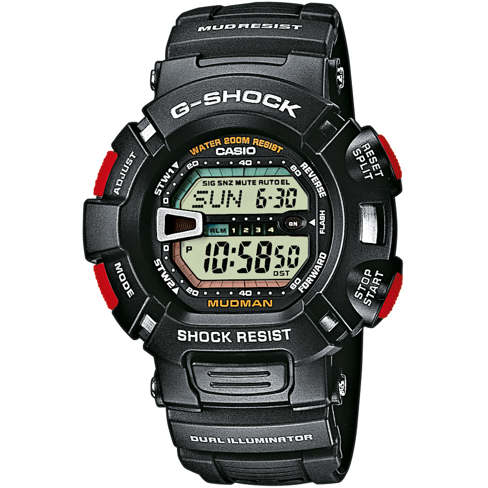 G-Shock Master of G G-9000-1VER Mudman Uhr