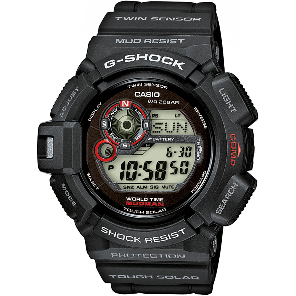 G-Shock Master of G G-9300-1ER Mudman Uhr
