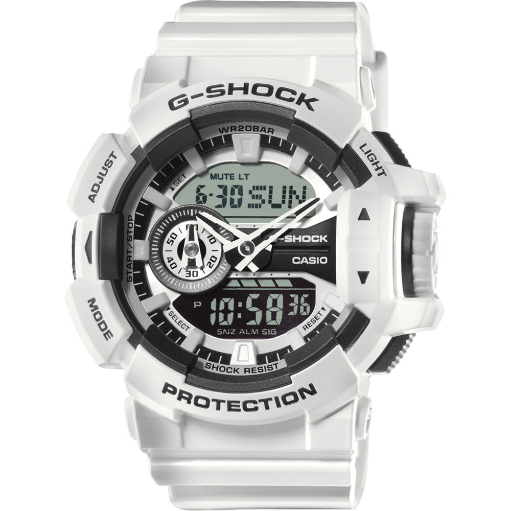 G-Shock Classic Style GA-400-7AER Rotary Switch Uhr