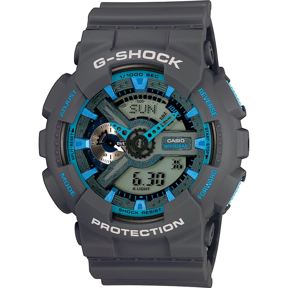 G-Shock Classic Style GA-110TS-8A2 Trendy Neon Uhr