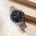 Stainless steel chronograph with date Herbst / Winter Kollektion Hugo Boss