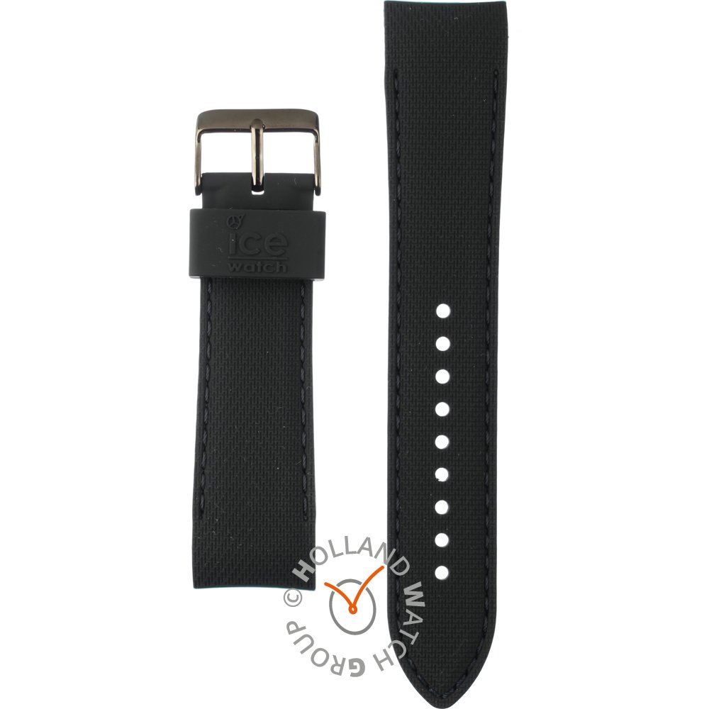 Ice-Watch Straps 017198 Grey Silicone Rubber Strap Band