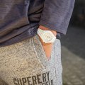 White silicone watch with white dial - Size Medium Frühjahr / Sommer Kollektion Ice-Watch