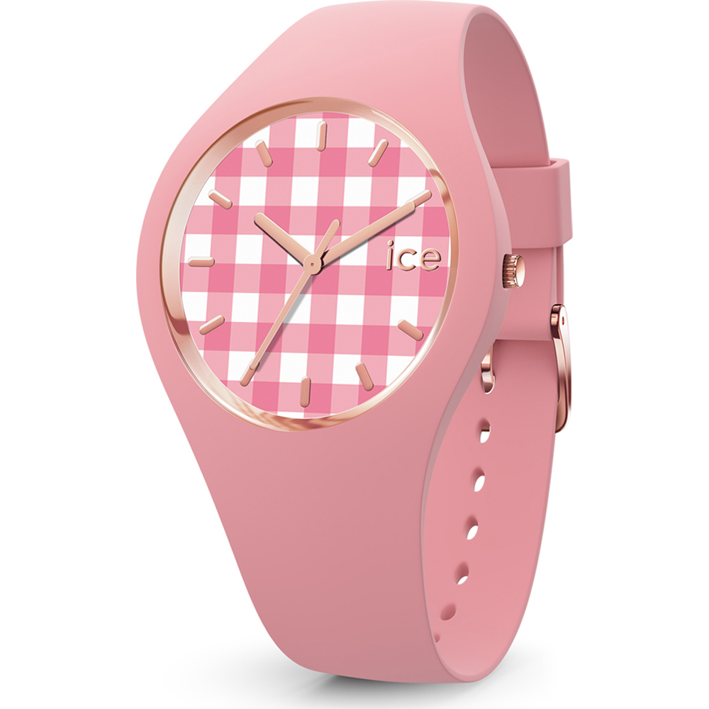 Ice-Watch Ice-Silicone 016053 Ice Change Vichy pink Uhr