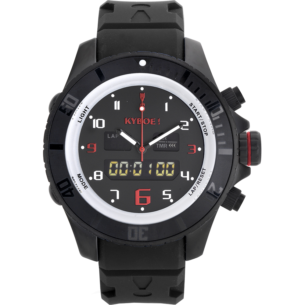 Kyboe HY.48-002 Black Shadow Hybrid Uhr