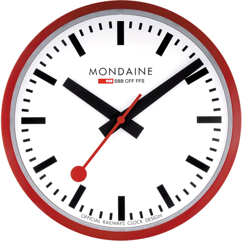 Mondaine A990.CLOCK.11SBC Wall Clock 25 cm Uhr