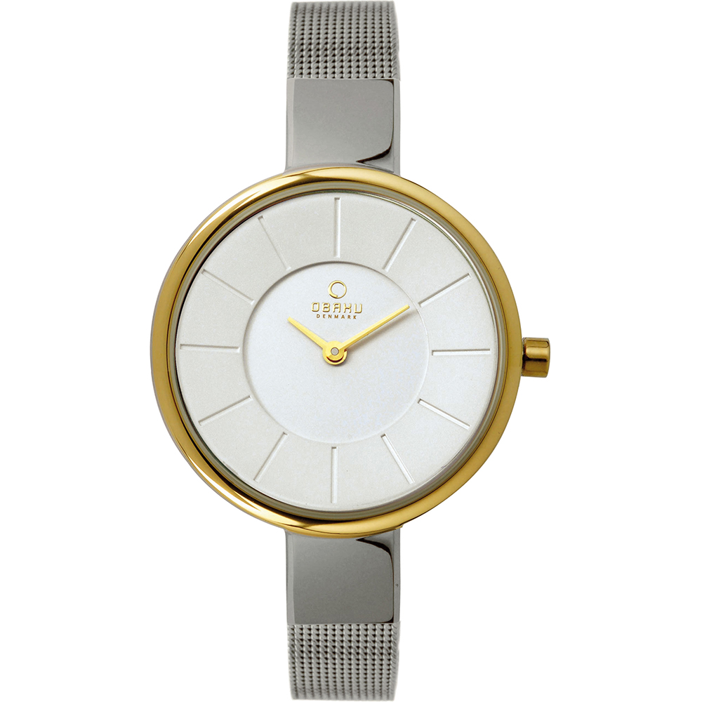 Obaku Watch Time 2 Hands Sol V149LAIMC1