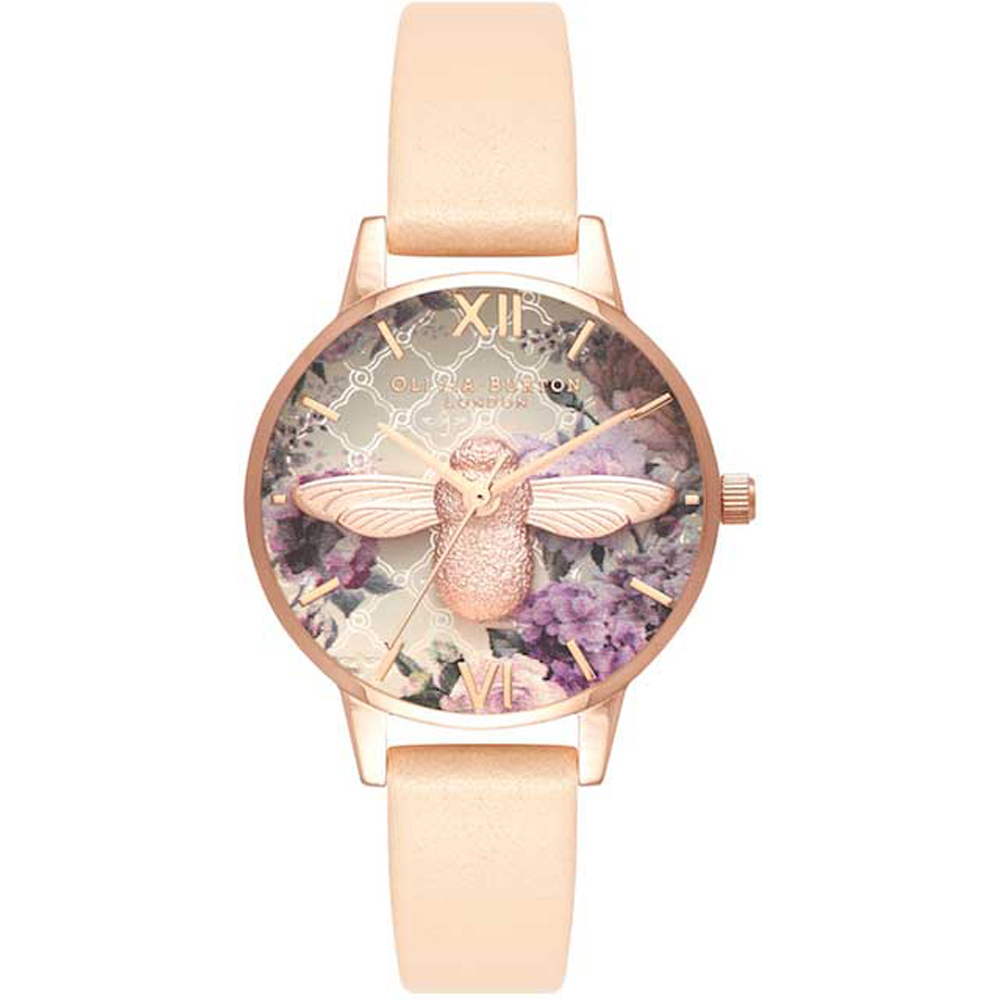 Olivia Burton OB16EG98 Nude Peach and Rose Gold Uhr