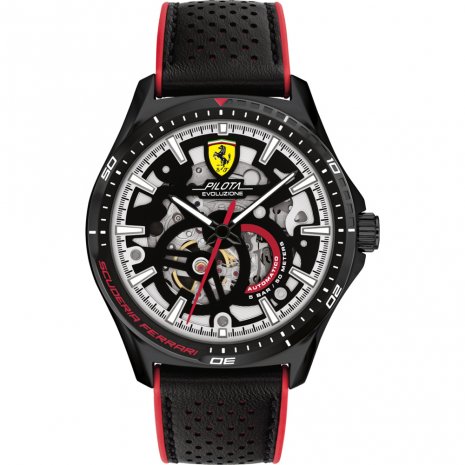 Scuderia Ferrari Pilota Evo Skeleton Uhr