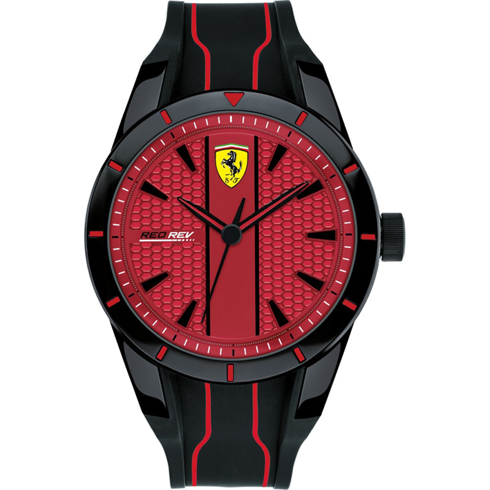 Scuderia Ferrari 0830540 Red Rev Uhr