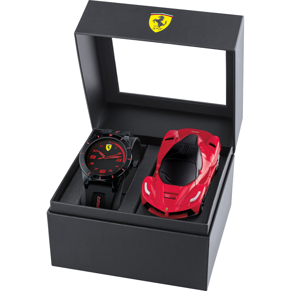 Scuderia Ferrari 0870036 RedRev Kids Gift Set Uhr