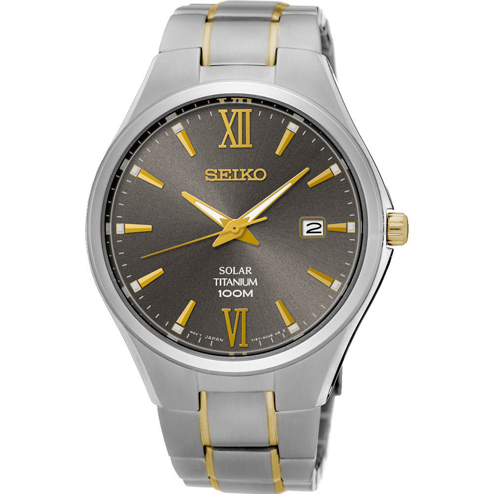 Seiko SNE409P1 Spirit Titanium Solar Uhr