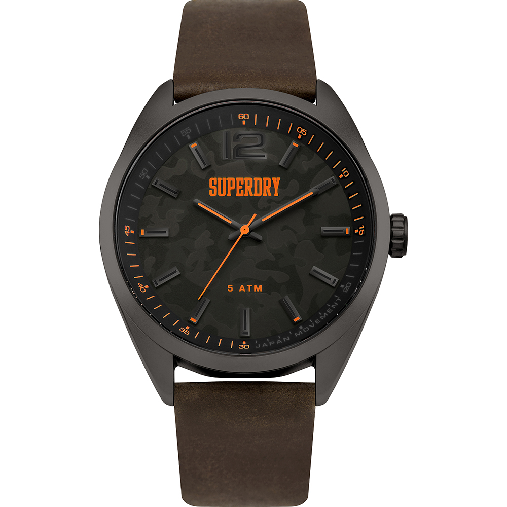 Superdry SYG209BR Military Camo Uhr